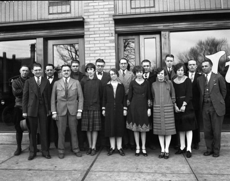 KFXK Staff in 1927
