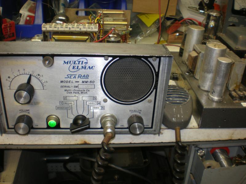 MM-50 with mic and PS-2V power supply