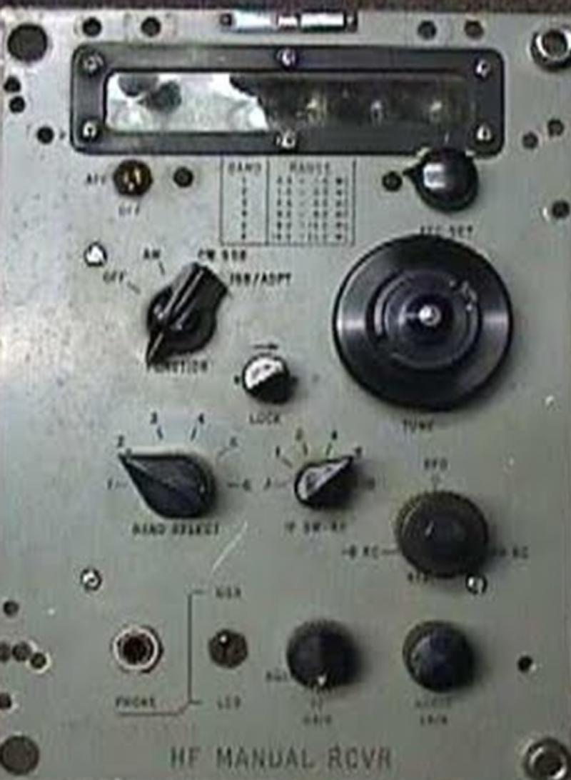 HF Manual receiver (Sylvania)