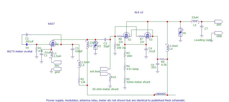 New Schematic (see notes)
